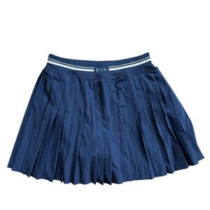 Kith for Wilson Pro Staff Pleated Tennis Skort Navy Blue Womens Size Medium